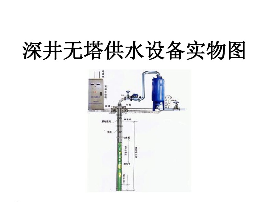 重庆梁平区井泵无塔式供水设备